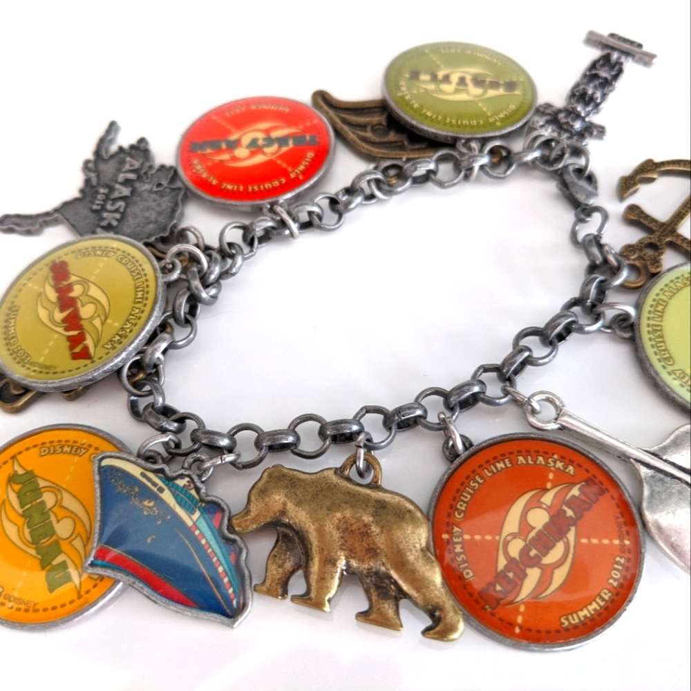 Disney charm bracelet | Disney Cruise Alaska Summer 2012